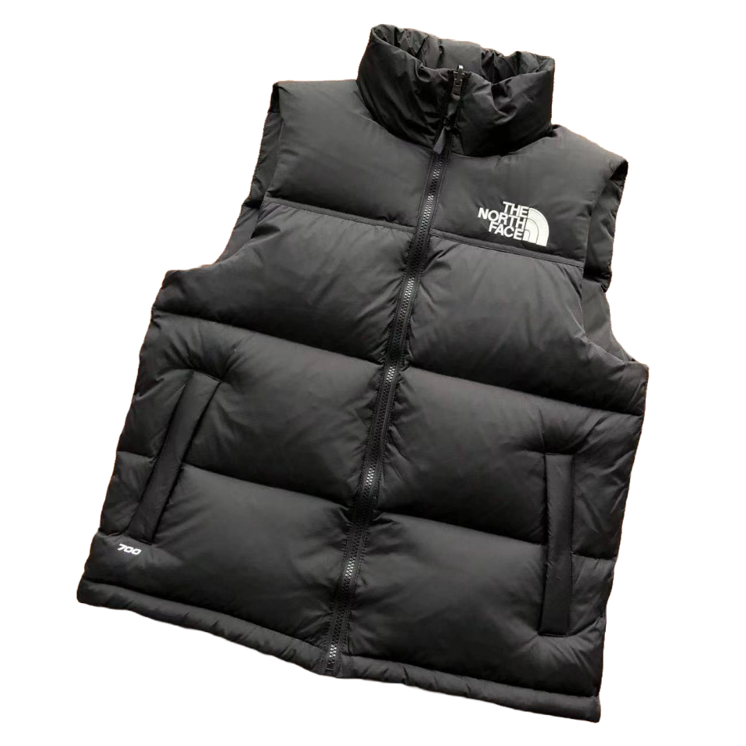 Black 1996 Retro Nuptse Vest - PLG