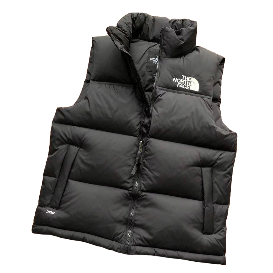 Black 1996 Retro Nuptse Vest - PLG