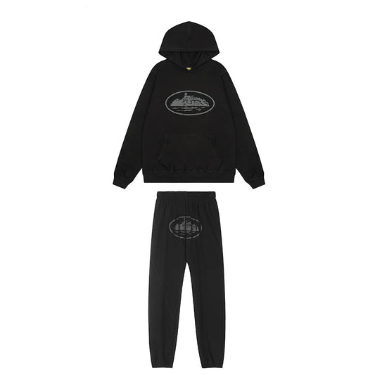 Alcatraz Triple Black Tracksuit - PLG