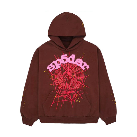 Spider Worldwide Websuit Hoodie Brown - PLG