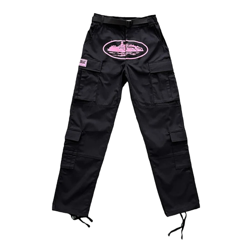 Alcatraz Cargos - Pink/Black - PLG