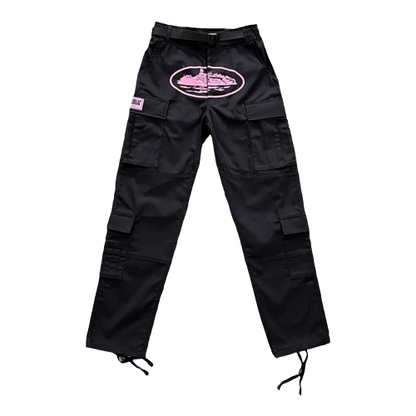 Alcatraz Cargos - Pink/Black - PLG