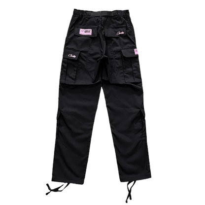 Alcatraz Cargos - Pink/Black - PLG