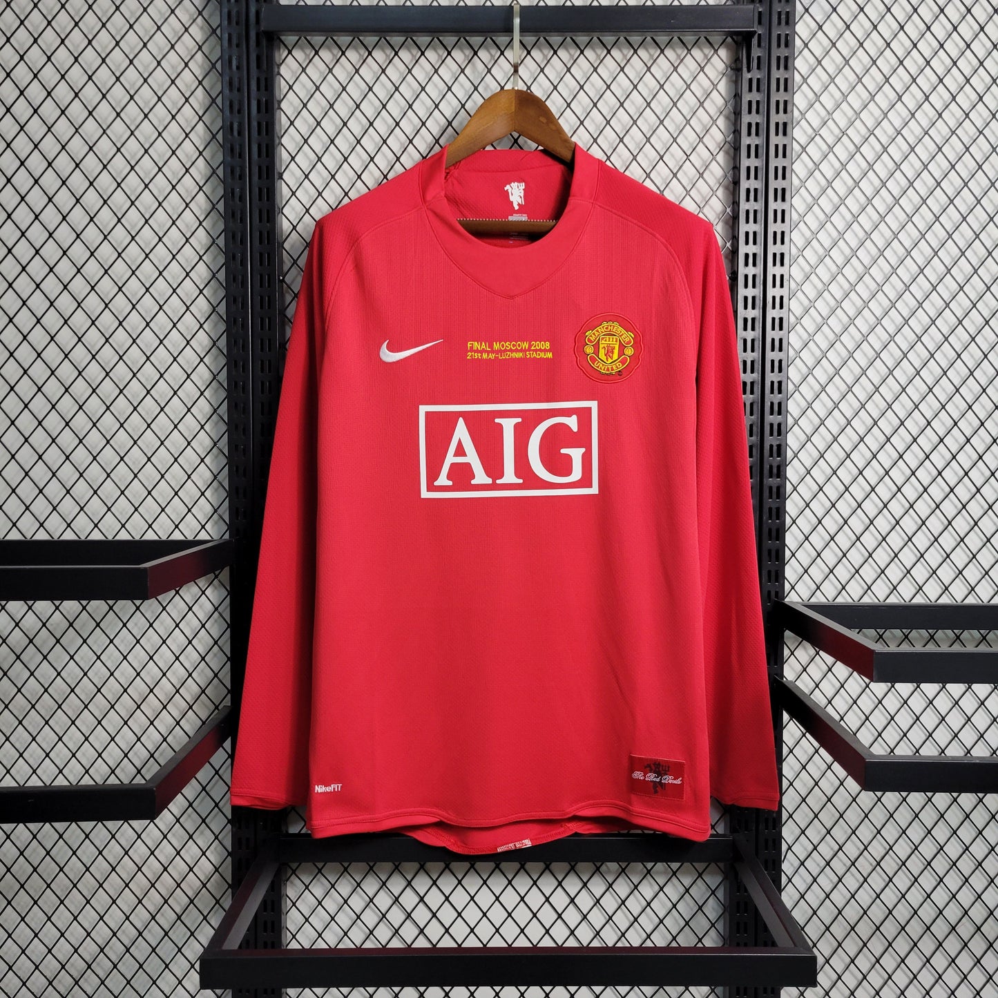 Manchester United 2008 "UCL Final" Vintage Home Jersey