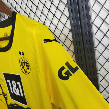 Borussia Dortmund 23/24 Home Long Sleeve Jersey