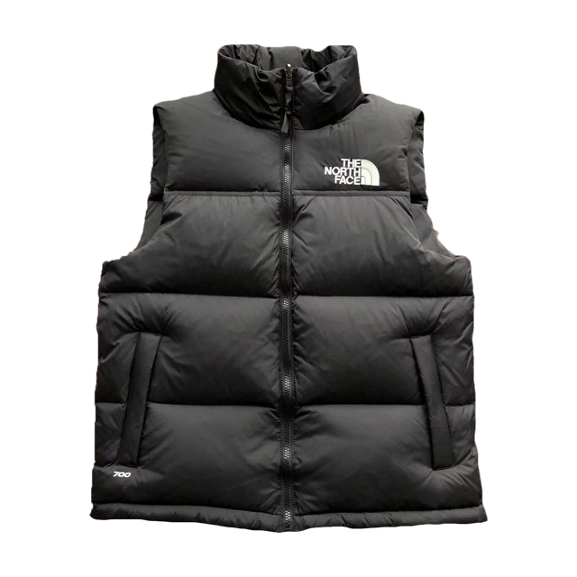 Black 1996 Retro Nuptse Vest - PLG