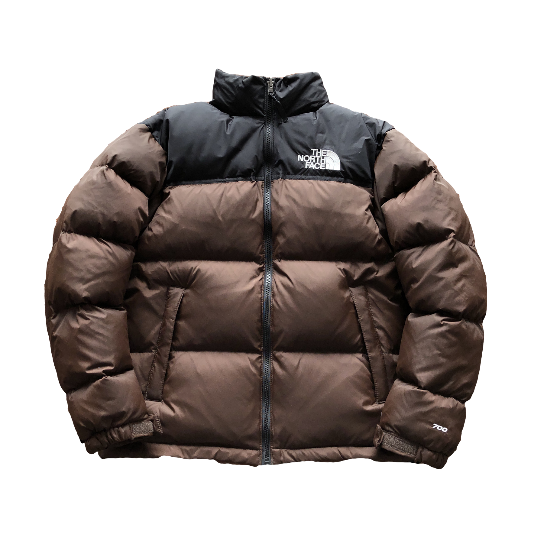 Brown 1996 Retro Nuptse Jacket - PLG