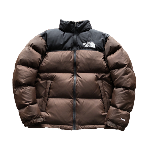 Brown 1996 Retro Nuptse Jacket - PLG