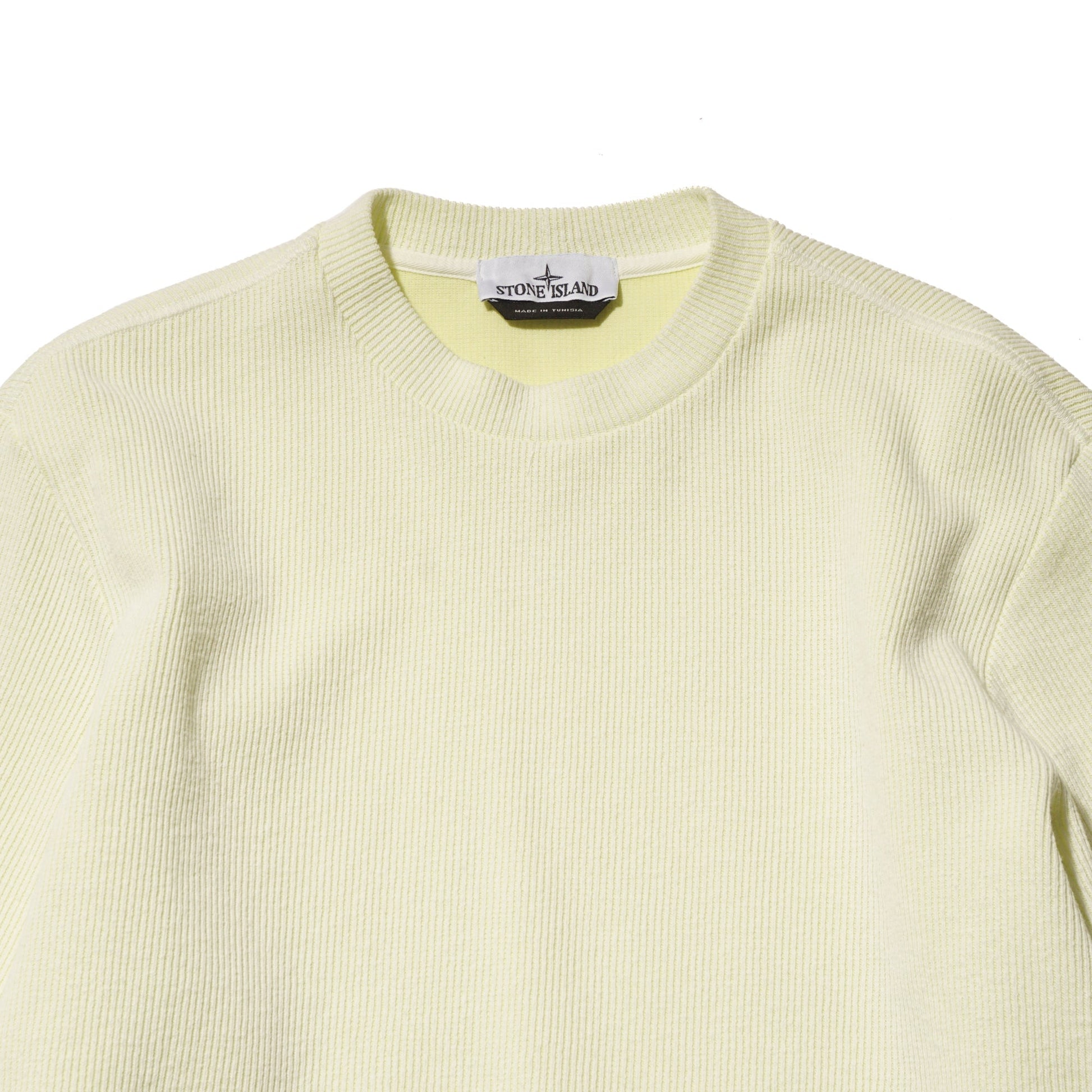 NYLON JERSEY CREWNECK SWEATSHIRT "WHITE" - PLG