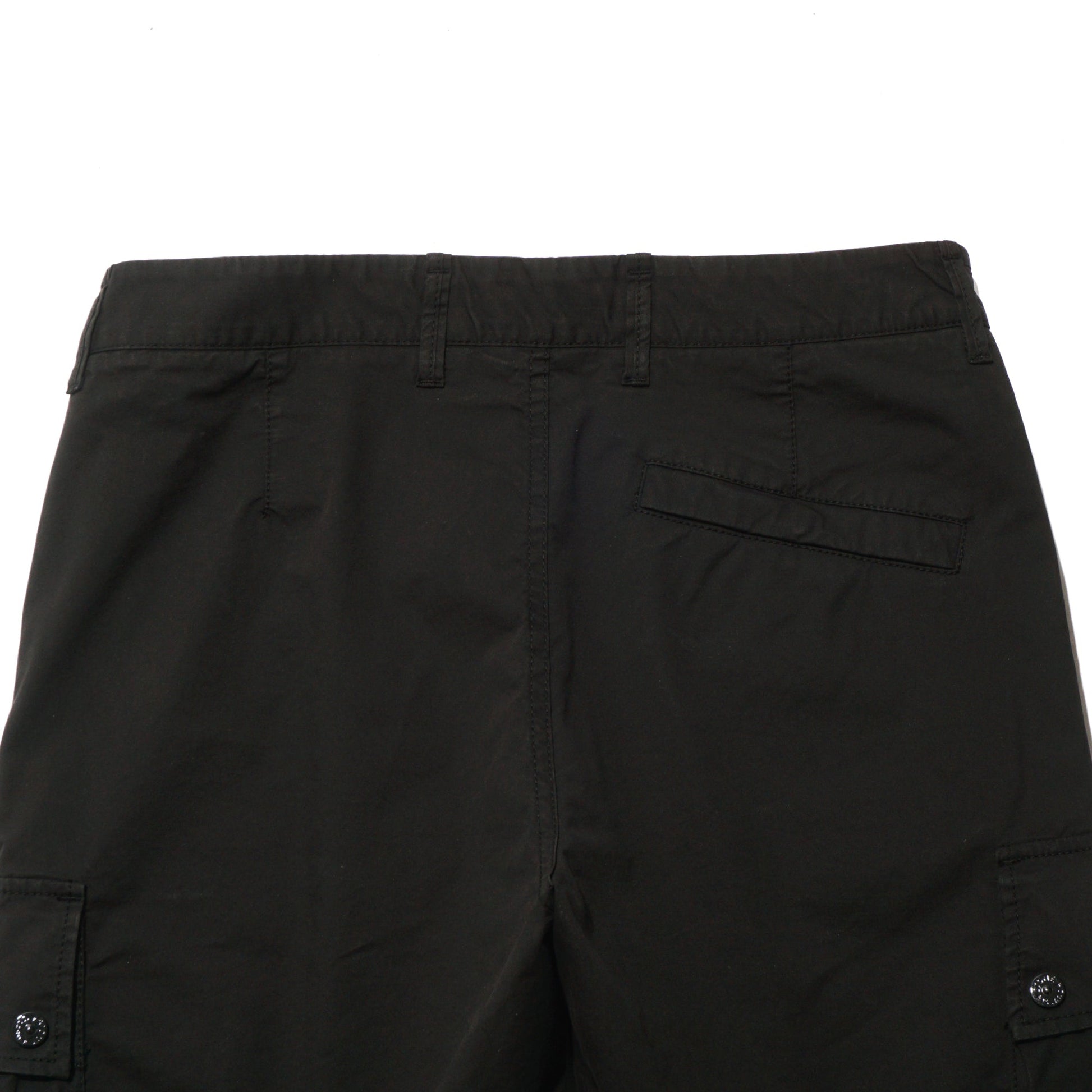 SUPIMA® COTTON TWILL STRETCH-TC BERMUDA "BLACK" - PLG