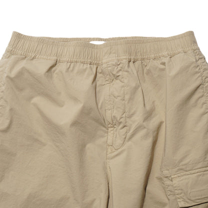 STRETCH PARACHUTE CANVAS BERMUDA SHORTS "SAND" - PLG