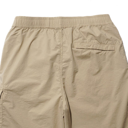 STRETCH PARACHUTE CANVAS BERMUDA SHORTS "SAND" - PLG