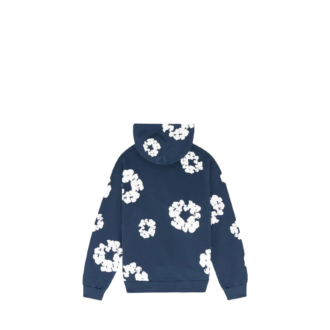 Denim Tears The Cotton Wreath Hoodie - Navy