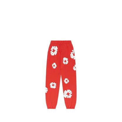 Denim Tears The Cotton Wreath Joggers - Red