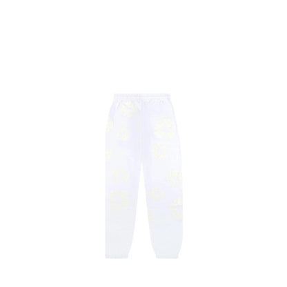 Denim Tears The Cotton Wreath Joggers - White Monochrome