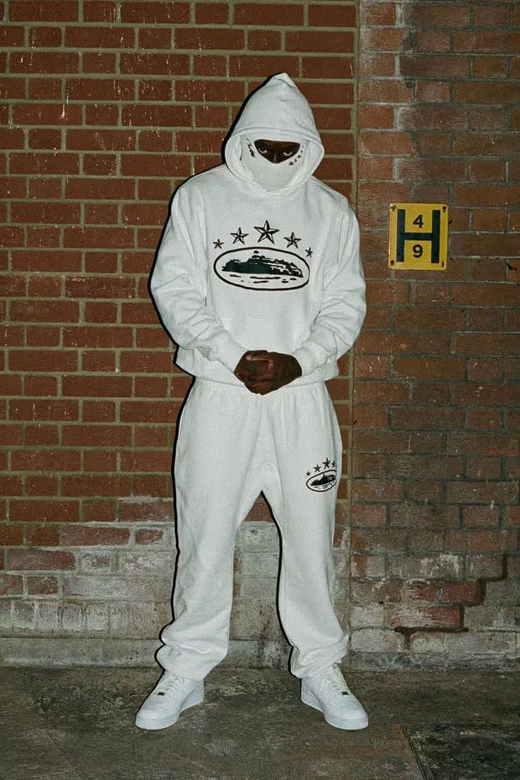 5 Starz White Tracksuit - PLG