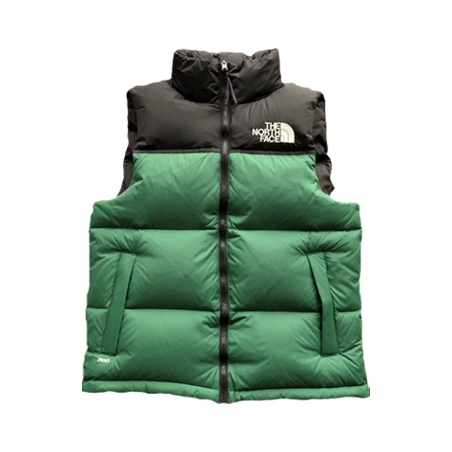 Green 1996 Retro Nuptse Vest - PLG