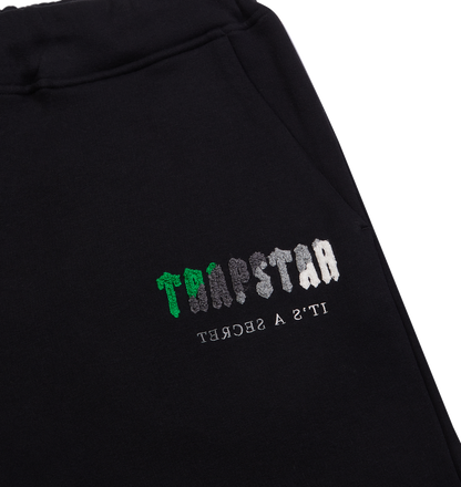 T. Hooded Tracksuit - BLACK/GREEN BEE - PLG