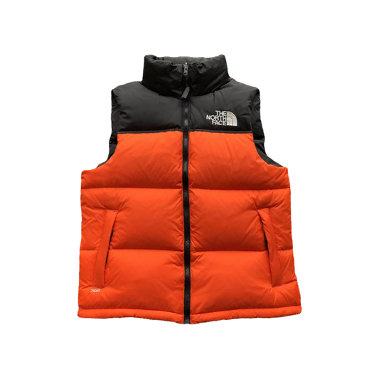 Orange 1996 Retro Nuptse Vest - PLG