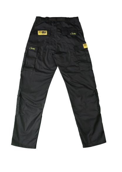 Alcatraz Cargos - Yellow/Black - PLG