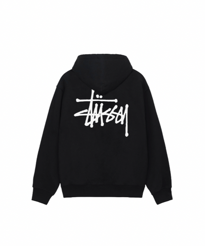 BASIC STÜSSY ZIP HOODIE - PLG