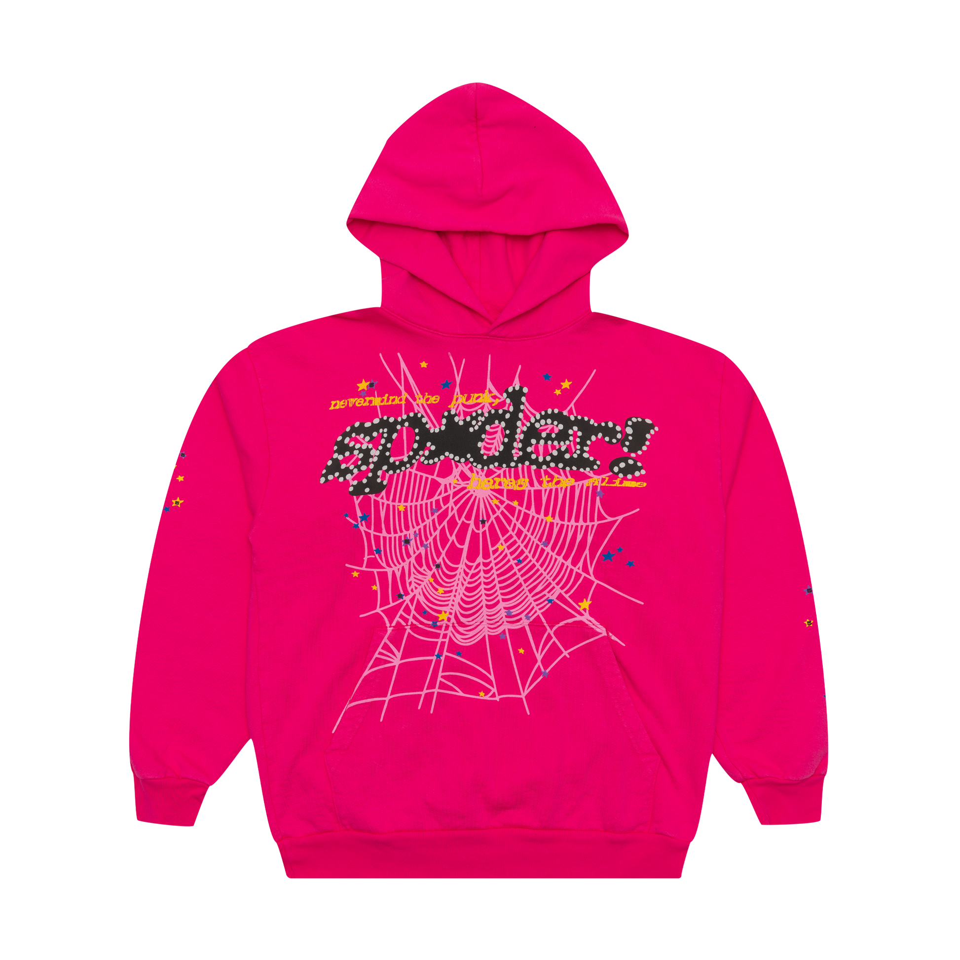 Spider Worldwide Punk V2 Hoodie Pink - PLG