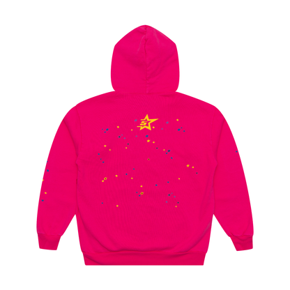 Spider Worldwide Punk V2 Hoodie Pink - PLG