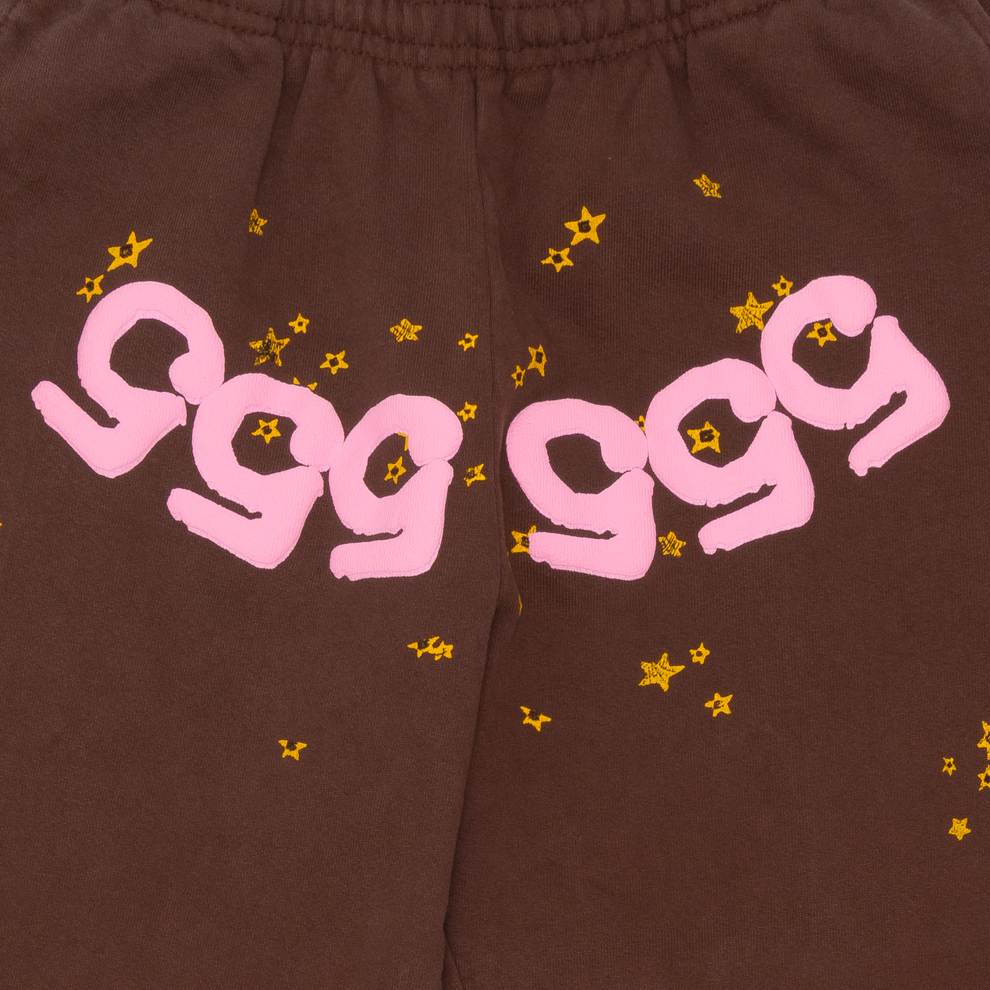 Spider Worldwide Angel Number Sweatpants Brown - PLG