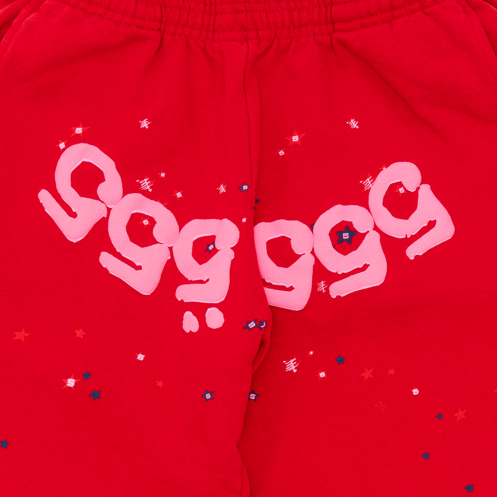 Spider Worldwide Red Angel Number 555 Sweatpants Red - PLG