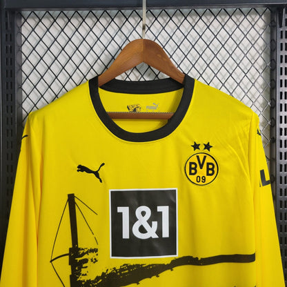 Borussia Dortmund 23/24 Home Long Sleeve Jersey