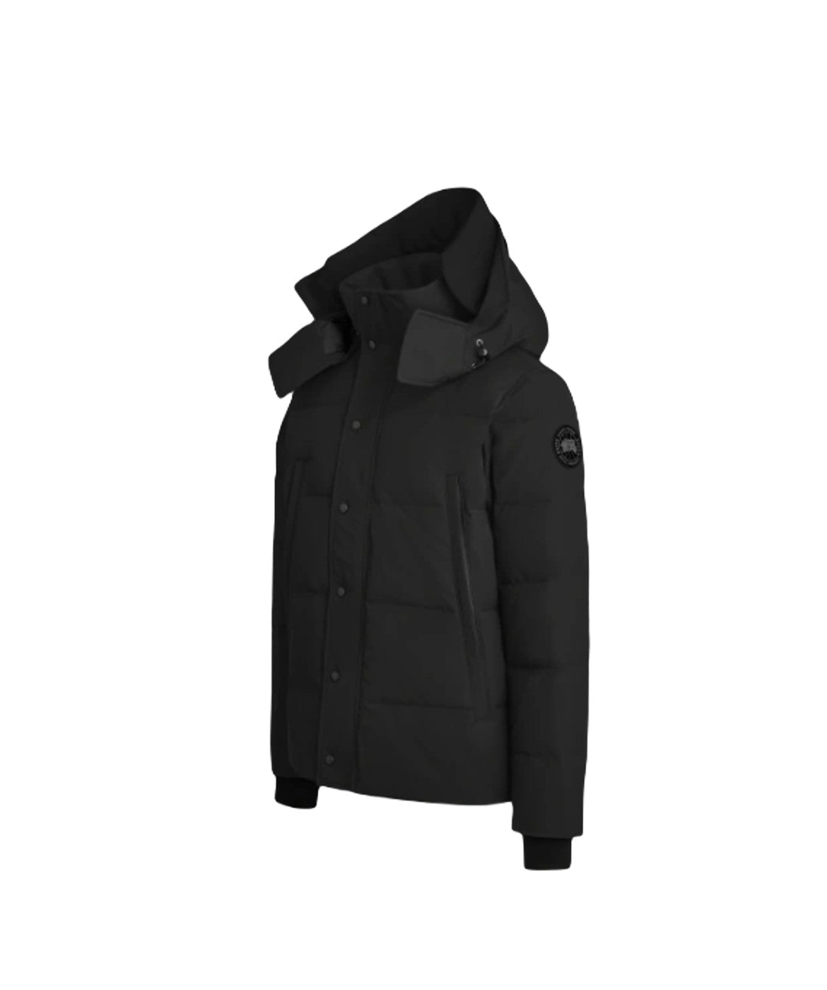 Canada Goose Wyndham Puffer Jacket (BLACK BADGE) - Black