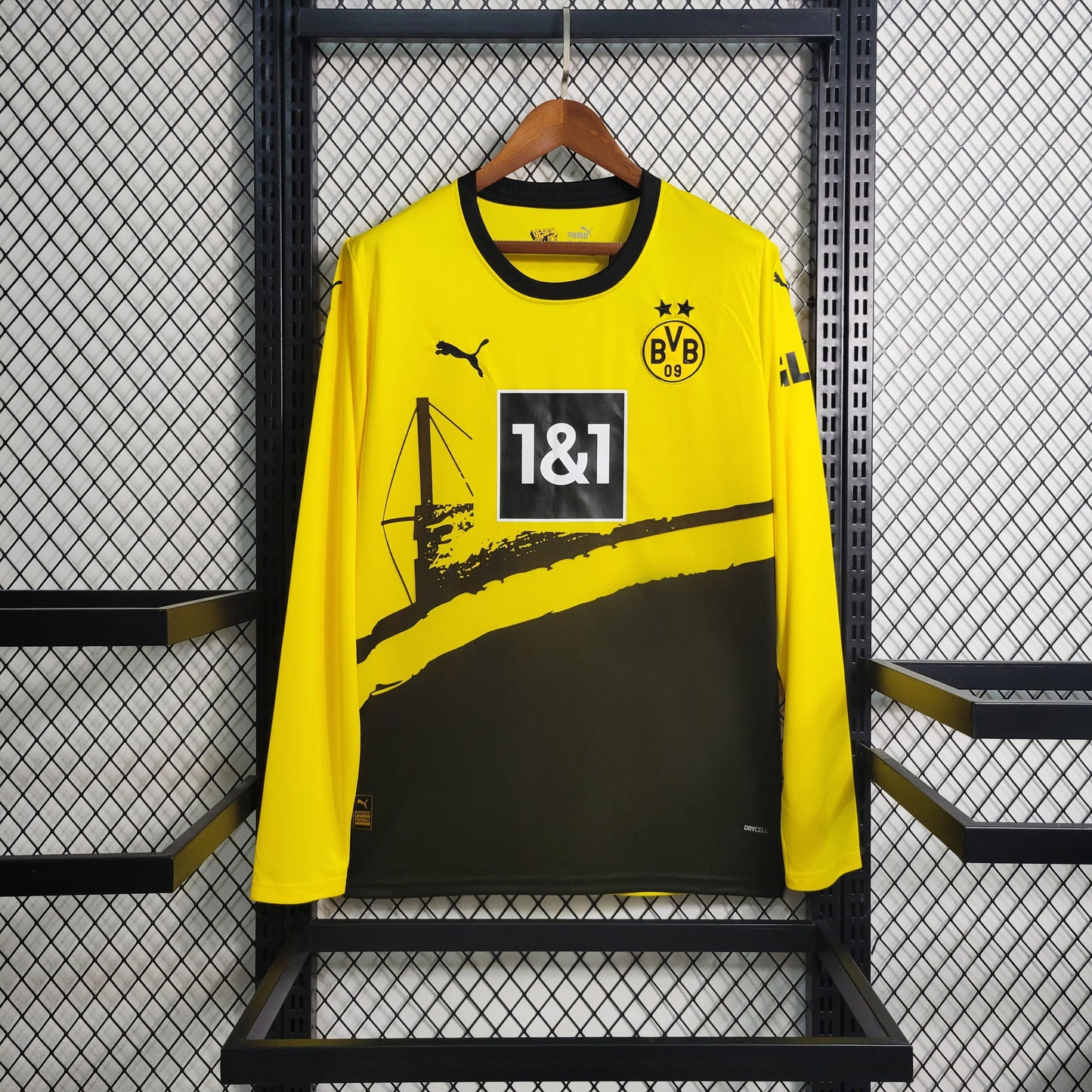 Borussia Dortmund 23/24 Home Long Sleeve Jersey