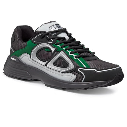 Dior B30 Mesh Deep Grey Green Black Trainer