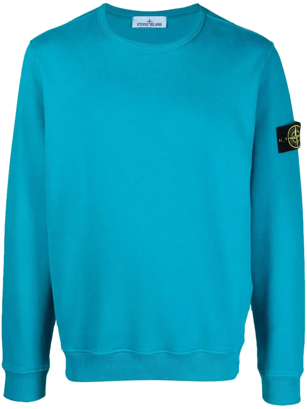 Turquoise Brushed Cotton Sweatshirt - PLG