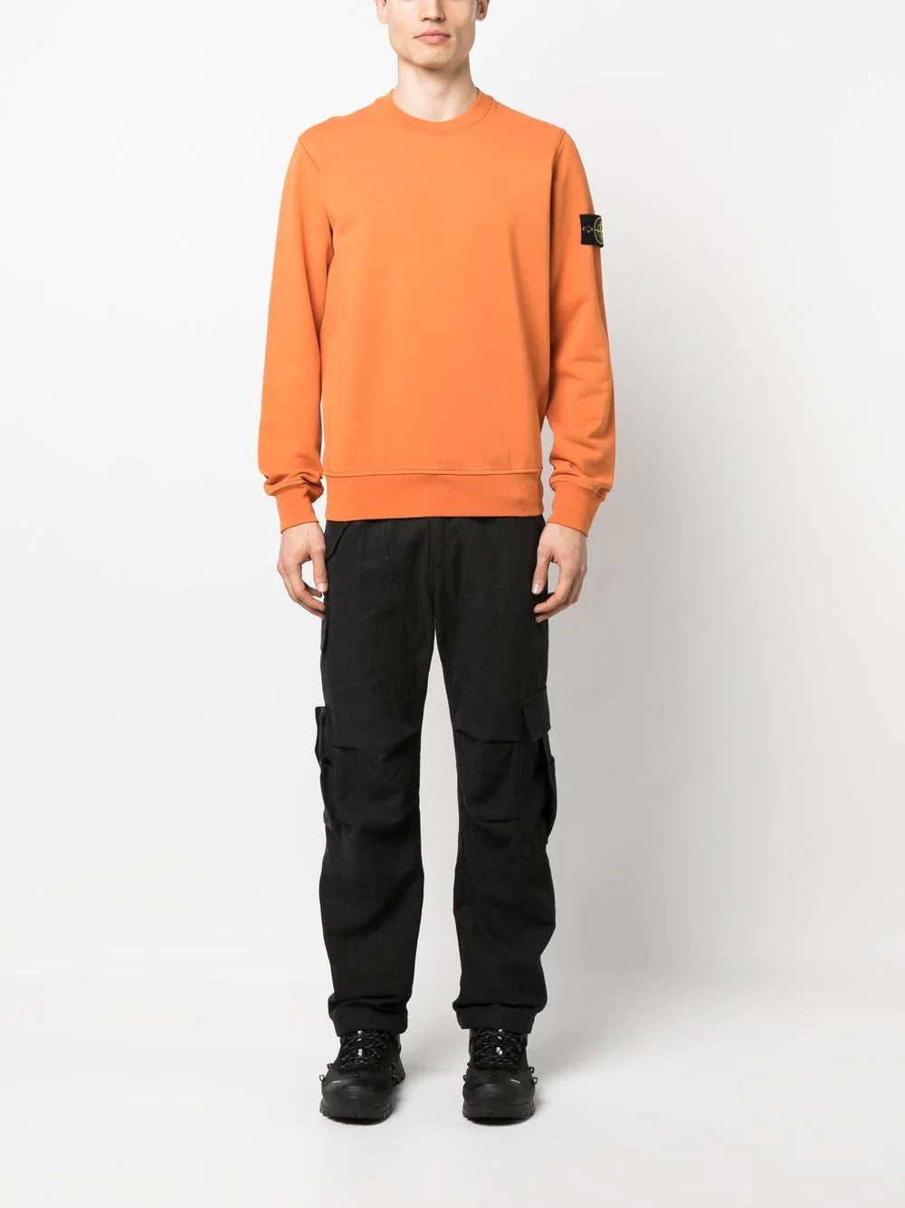 Orange Crewneck Sweatshirt - PLG