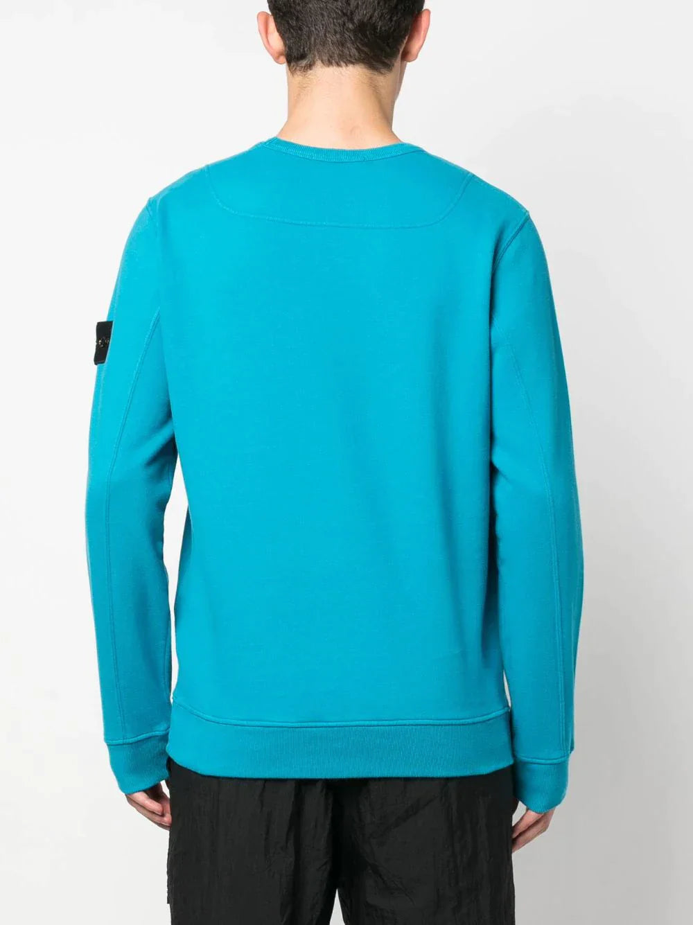 Turquoise Brushed Cotton Sweatshirt - PLG