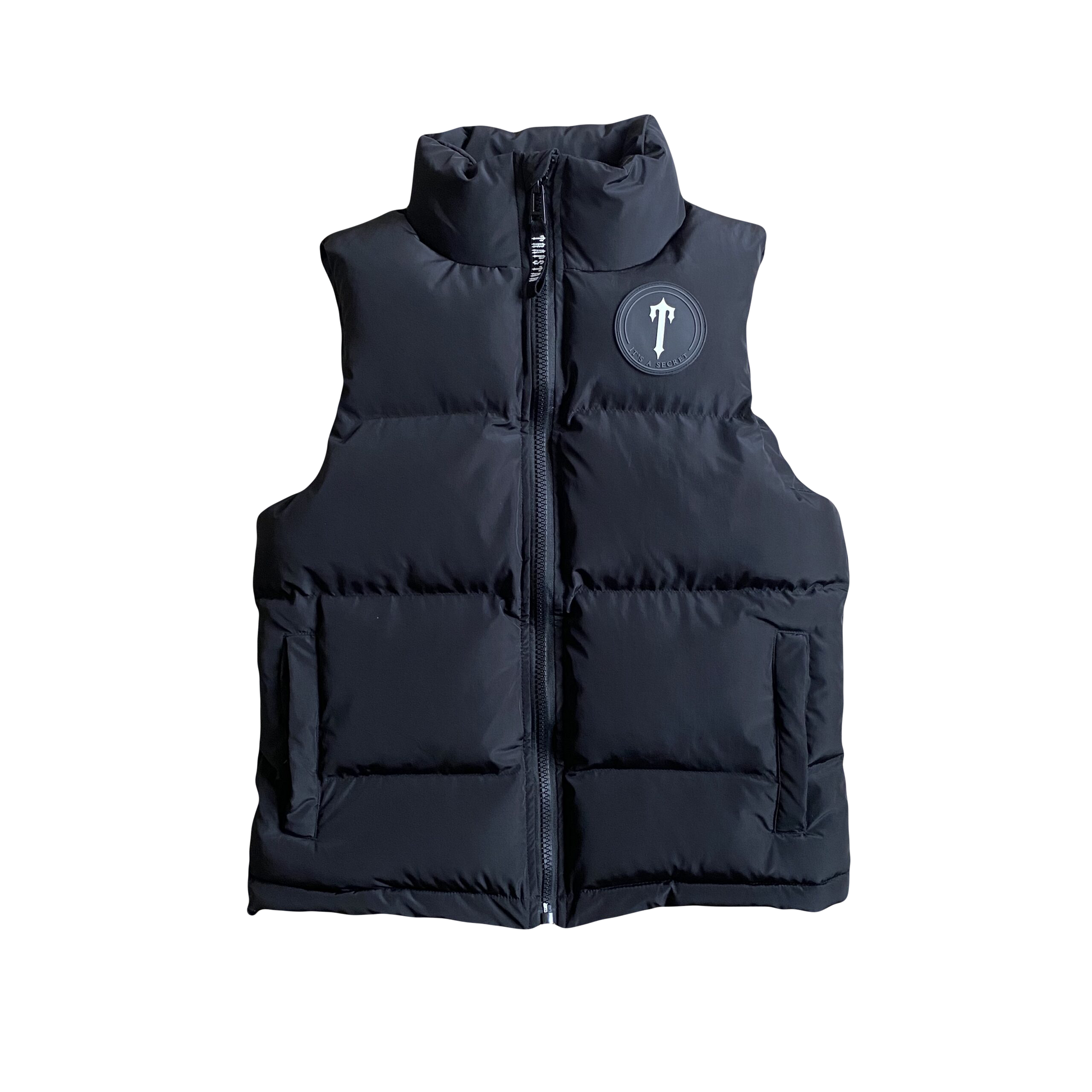 T. Essential Gilet - Black/Black - PLG