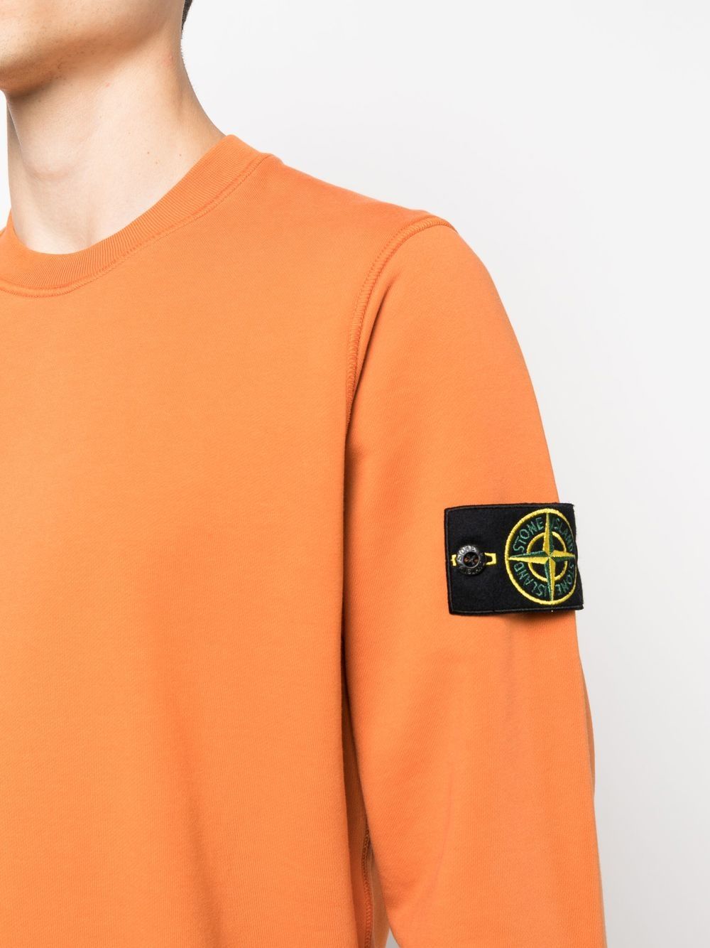 Orange Crewneck Sweatshirt - PLG