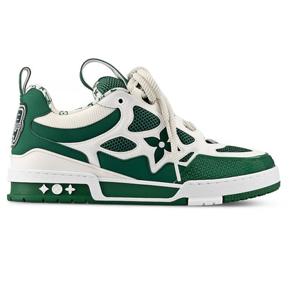 Louis Vuitton LV Skate Monogram Trainer Green Sneaker