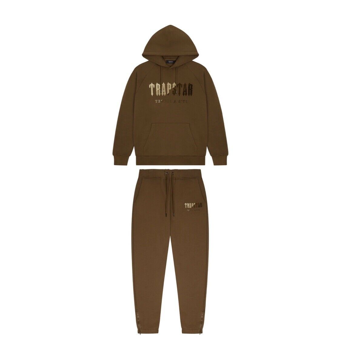 T. Hooded Earth Edition Tracksuit - BROWN - PLG