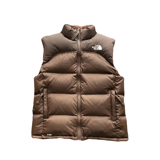 Brown Women’s 2000 Retro Nuptse Vest - PLG