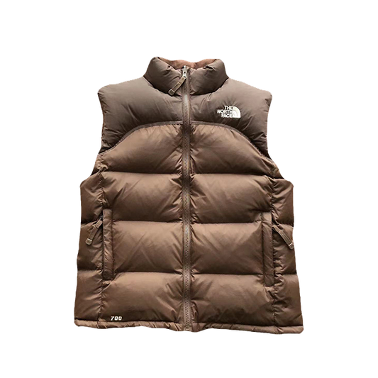 Brown Women’s 2000 Retro Nuptse Vest - PLG