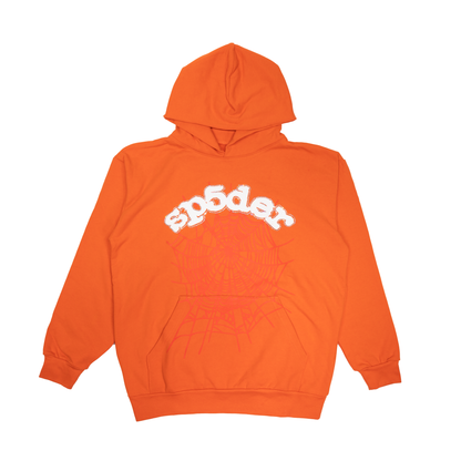 Spider Worldwide Websuit Hoodie Orange - PLG