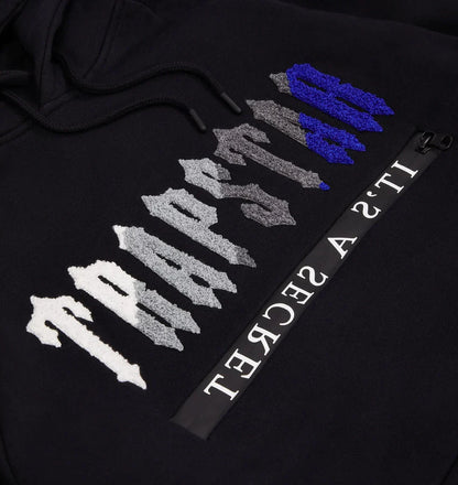 T. 2.0 Hooded Tracksuit - BLACK / BLUE - PLG