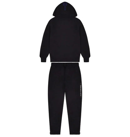 T. 2.0 Hooded Tracksuit - BLACK / BLUE - PLG