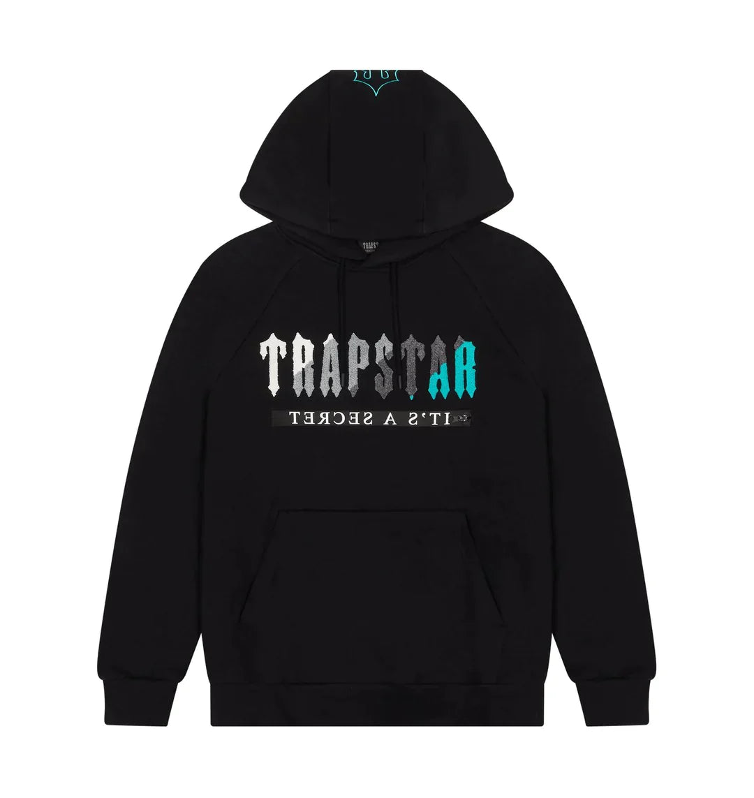 T. 2.0 Hooded Tracksuit - BLACK / TEAL - PLG